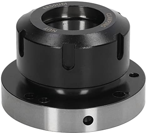 Mandrino portapinza ER50 Diametro 100 mm Tornio in acciaio al carbonio Fresatrice CNC per mandrino industriale
