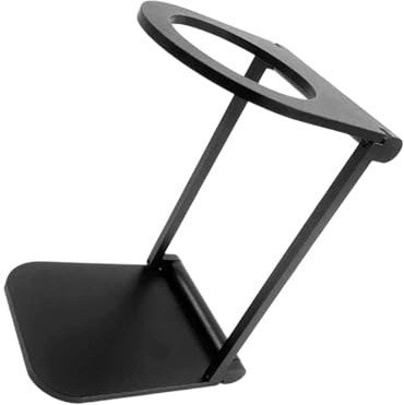 KieTeiiK Soporte portátil para máquina de café expreso, de aleación de aluminio, prensa manual, para el hogar y viajes, para cafetera, plegable