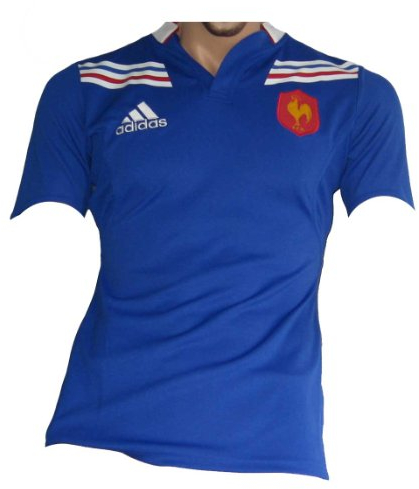 adidas Frankreich Rugby Trikot Player Issue 2012/13 Gr.6 Medium