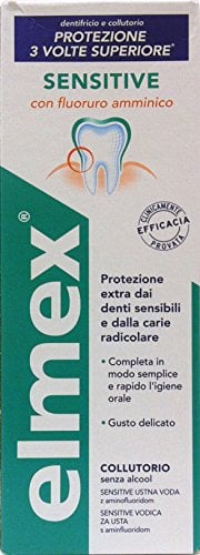 ELMEX Mundwasser Sensitive Plus Mit Amin-fluorid 400 ml