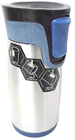 Contigo CANTIMPLORA Termo Botella Aria 300ML Acero Inoxidable Azul