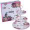 Soporte para tartas de 2 pisos 22x26 Bird Rose Butterfly