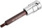 Sourcingmap 1/2 Drive x H5 (5mm) Hex Bit Socket, S2 Steel Bits CR-V Sockets 4 Length Use with Ratchet Wrench, Slide Bar, Extension Rod