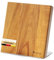 Messerblock Magnetisch Ohne Messer aus Akazienholz – Magnet-Messerhalter Universal Unbestückt Holz – Edler Holzblock als Küchen-Organizer Utensilienhalter Aufbewahrung – Knife Holder Block | mahona