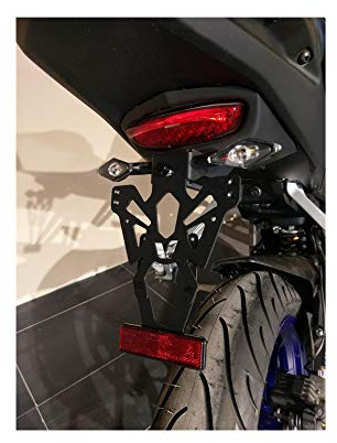V PARTS Nummernschildhalter schwarz Yamaha MT-125