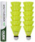 OUDE Badminton Nylon Federn, 12 Röhren für Indoor/Outdoor Spiele Sport Training Modell 100
