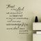 decalmile Wandtattoo Sprüche und Zitate Trust in the Lord Wandaufkleber Inspirierend Bibel Briefe Wandsticker Schlafzimmer Wohnzimmer Esszimmer Wanddeko