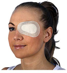 Rudaval Steriles Augenpflaster, 50 Stück