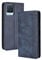 GOKEN Funda para Realme 8 Pro/Realme 8 4G (6.4) Funda, Leather Folio Carcasa con Billetera, Magnética Premium PU/TPU Cuero FILP Case Cover con Soporte/Tapa Tarjetas (Azul)