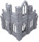 EnderToys Terrain4Print Gothic Sci-Fi Ruins (Set C), 3D gedruckte Tischplatte RPG Landschaft und Wargame Terrain für 28 mm Miniaturen