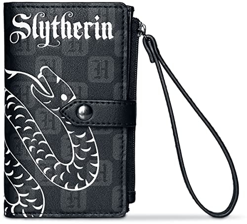Harry Potter Wizards Unite - Slytherin Geldbörse Frauen Geldbörse schwarz