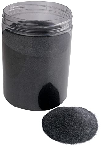 0,9 kg Tumbler Media Grrit, Rock Lucidatura Grit Media, Funziona con qualsiasi roccia Tumbler, Rock Lucidatrice, Pietra Lucidatrice, Medio 120/220 Carburo di Silicio, Fase 2 per Tumbling Stones