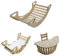 Kletterbogen Bogenwippe Holzwippe Montessori mit Rutsche Tischplatte Stuhl Spielzeug Baby Kinder 5in1 Kletterbogen mit Rutsche Kletterwand Balanceboard Schreibtisch XL