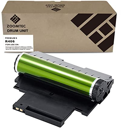 ZOOMTEC R406 Trommel-Set CLT-R406 CLT-R406/SEE kompatibel für Drucker Samsung C410W CF460FW C460W CLP-360 CLP-365 CLX-3305 CLP-365W CLX-3305FW CLX-3300 CLX-3305FN CLX-3305FN X-3305 W CLX-3305N (1