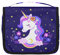 Einhorn-Kulturbeutel zum Aufh?ngen, Galaxie-Nebel, Einhorn, Blume, Reise-Make-up-Kosmetiktasche, Kulturbeutel, Organizer mit Haken f¨¹r Damen, Herren, M?dchen, Jungen, Multicolor