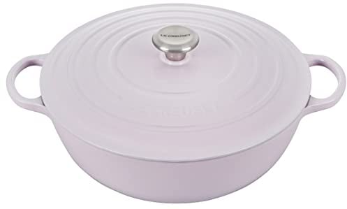Le Creuset Enameled Cast Iron Signature Chef's Oven with Lid, 7.5 Quart, Shallot