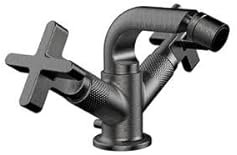 Gessi Inciso+ Bidet-Einhebelmischer, mit Ablaufgarnitur 1 1/4, 58127, Farbe: Bronze Antik