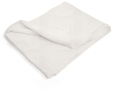 SETEX Premium-Kuscheldecke, 85% Baumwolle/15% Polyester, Decke als Zimmer-Deko, Schlafzimmer-Deko und mehr, 200 x 150 cm große Tagesdecke, Natur