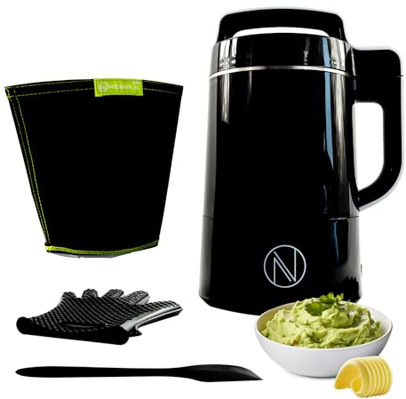 Nebula Infusion Chef | 1200ml | Macchina per Estrarre ed Infondere Erbe | Prepara Facilmente Burri, Tinture ed Oli a Casa | Ideale per Cucina Naturale | Fai-da-te (Nero)