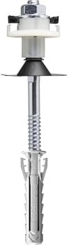 Fischer WST 120 Klik Fissaggio Lavabo Lavandino Sospeso a Parete, Installabile Anche da Una Singola Persona, con Un Clic, 54179