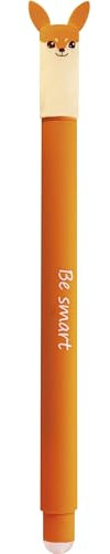 Eberhard Faber Animal Erase It, radierbarer Gelschreiber Stift mit Tiermotiv Fuchs