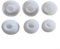 Silikon-Ohrhörer, schützende Ohrhörer-Abdeckungen für Huawei Freebuds 4I/5i, Gummi-Ohrstöpsel, Geräuschreduzierung, Kopfhörer-Zubehör (Cloud White)