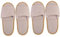 Healvian 2 Pairs Foldable Travel Slippers Microwave Slippers Slippers Slipper Socks Hotel Slippers Sliders Non- Skid Slippers Slides Men Slippers Slippers Yellow Towel