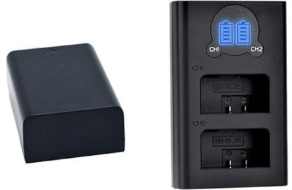 Lithium Battery 2180mAh EN-EL25 EN EL25 ENEL25 CAMERA Battery ,Compatible For Nikon Z50 ZFC Z 50 Z FC MH-32 Camera(4Battery and 1Charger)