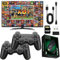 ScriMemo Retro Game Console, Retro Game Stick, Upgraded Plug and Play Video Game Console Built-in 21500+ Games, Dual 2.4G Wireless Controllers, HDMI Output, Gift for Kids/Adults