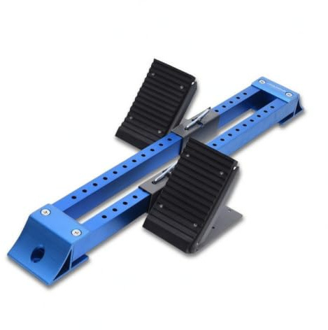 CAQYPVH Bloc Départ avec Pédales Réglables Robuste Starting Block En Aluminium Antidérapant Pédales Sprinter pour Sprinteurs