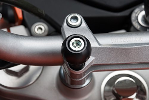 1 Ball for M8 Thread SW-MOTECH for Ram Arm. Black