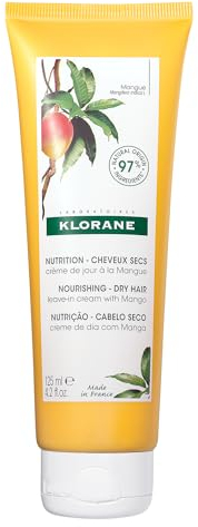 Klorane Maschera Capelli Senza Risciacquo al Mango, 125 ml