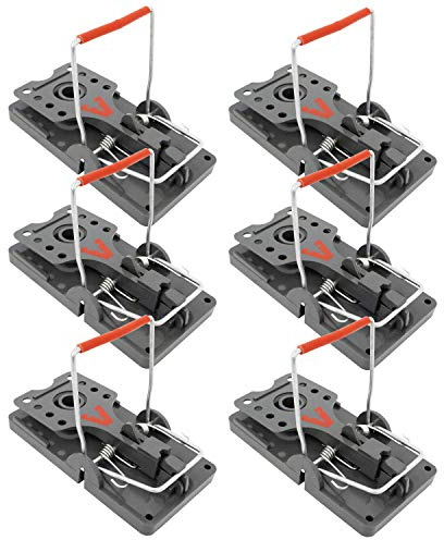 Victor M144 Instant Power-Kill Easy Set Rat Trap - 6 Reusable Rat Traps