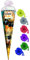 Schultüte - Monstertruck - 22 cm - rund - incl. Namen und Schleife - mit Tüllabschluß - Zuckertüte Roth - mit/ohne Kunststoff Spitze - für Jungen/Gesc..