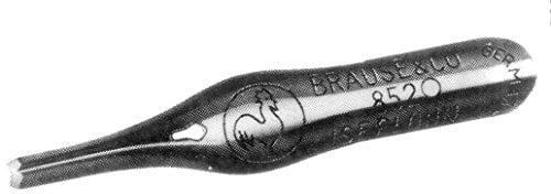 Brause 852B - Plumas de linóleo (apto para cortes de linóleo, 50 unidades)