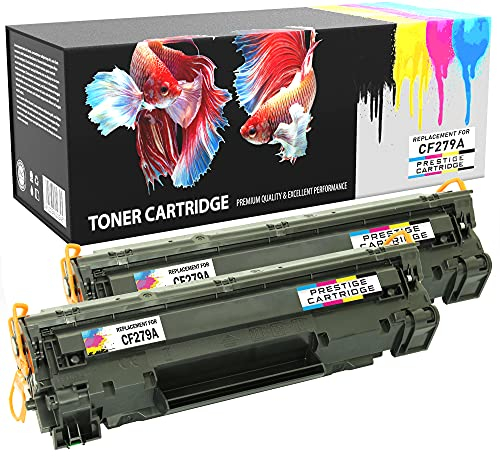 Prestige Cartridge CF279A 79A 2-er Pack Toner kompatibel für HP Laserjet Pro M12, M12a, M12w, MFP M26A, MFP M26nw