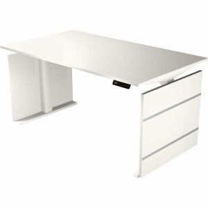 Kerkmann Schreibtisch Move 3 BxT 160x80cm elekt. höhenverstellbar weiß