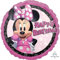 Anagram Unisex – Erwachsene Foil Balloon Minnie Forever Birthday Folienballon, Keine Farbe, One Size