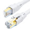 DDMALL Cable Ethernet Cat8 de 20 metros, Cable de Red Alta Velocidad RJ45 40Gbps 2000MHz, Cable LAN con Conectores RJ45 Chapados en oro para Routers, Módems, PC, Xbox y Gaming (Blanco)