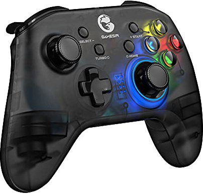Gamesir T4 PRO Draadloze Game Controller Android/IOS/SWITCH//WINDOWS - 600MAH Vibratie in Controller LED -Zwart [video game]
