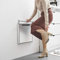 Duschklappsitz Wandhocker, Faltbare Schuhbank Unsichtbarer Spart Platz Unsichtbarer Duschhocker mit Wandbefestigung Hohe Belastung 200 Kg