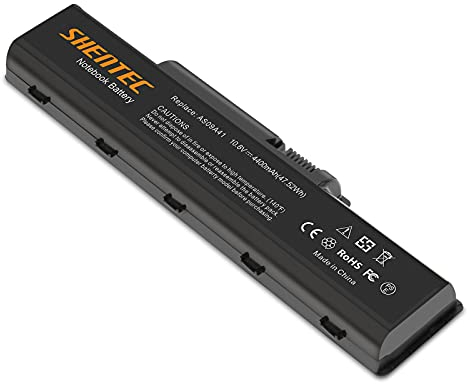 Shentec AS09A31 AS09A51 AS09A61 AS09A41 AS09A56 AS09A70 Batterie pour Acer Aspire 5732 5732Z 5732ZG 7715Z 5734Z 4732Z 5532 5516 5517 5541 5541G 5734 eMachines E525 E725 D525 D725 G725 10.8V 4400mAh