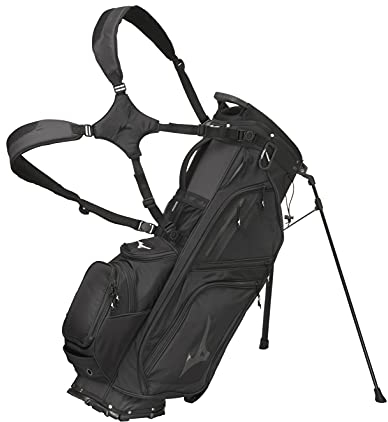 Mizuno BR-DX 14-Fach Hybrid Standtasche, Schwarz