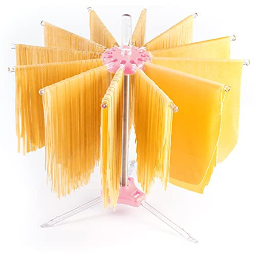 PASTALINDA Nudeltrockner Nudeltrockner 12 PC 20 cm lange Arme Edelstahl 40 cm Höhe