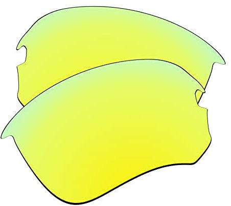 EZReplace Ersatzgläser für Oakley Flak Draft OO9364 Sonnenbrillen (polarisierte Gläser) - Passend für Oakley Flak Draft Rahmen (Goldgelb)