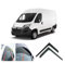 AC Wow 2 x Windabweiser für FIAT Ducato für Peugeot Boxer für Citroen Relay/Jumper 2006 2007 2008 2009 2010 2011 2012 2013 2014 2015 2016 2017 2018 2019 2020 2021 2022