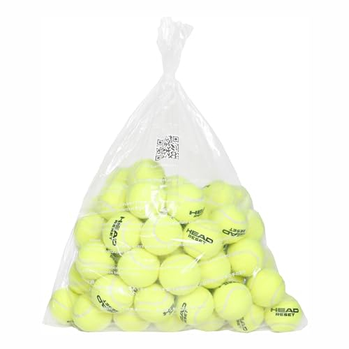 HEAD Unisex-Adult 72B Reset-Polybag Tennisball, Gelb, One Size