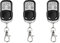 ATEC - Telcomando Universale Long Life a Frequenza Fissa 433,92 MHz con 4 Pulsanti e Batteria 12V NON Idoneo per Rolling Code (3 pezzi)