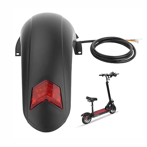 Yungeln Scooter Schutzbleche mit LED Rückleucht kompatibel für Kugoo M4, M4Pro Elektro Scooter