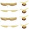Neodtx Gold Glitter Flügel 40 Stück Geburtstags Kuchen Deko Goldener Schnatz Dekoration FüR Bonbons Schokolade Hexe Cupcake Topper Kinder Party Mottoparty
